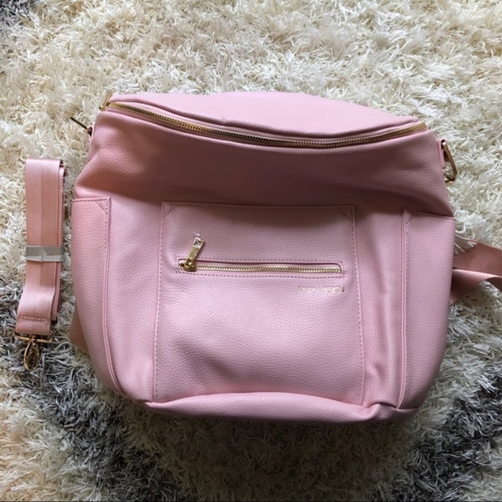 Fawn Design Blush 1.0 Diaper Bag Original Size